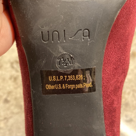 Unisa Unressie ultra suede ankle booties - Picture 8 of 9